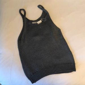 Vince 100% silk knit tank